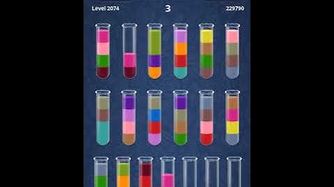 Water Sort : Puzzle game Level 2071 - 2080 Walkthrough | PuzzleChallenge ✔️