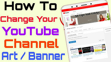 How to Change Youtube Background Photo/Channel Art ( Cover Photo) Banner on Android & ios 2020