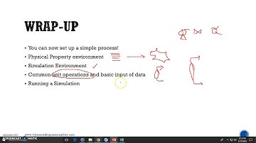 Wrap up of Aspen Plus Course (Lec 026)