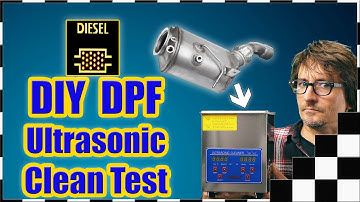 DIY DPF Ultrasonic Cleaning Experiment 🧪 (Diesel Particulate Filter At Home Clean) Part 1 💨
