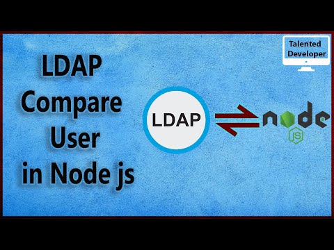 13 LDAP Node: LDAP Compare User in Node js