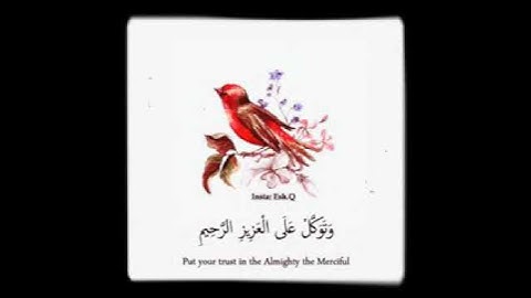 *{وتوكل على العزيز الرحيم}*القارئ وديع اليمني