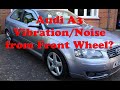 Audi A3/A4 Grinding Noise/Vibration from Front wheels - Rumble Worn Bearing Driver/Passenger Side