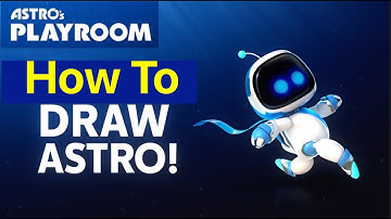 How To Draw Astro Bot (From Developers of Astro