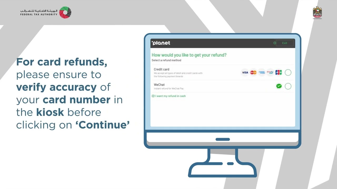 Tourist Refund Scheme at Land & Sea Exit Points