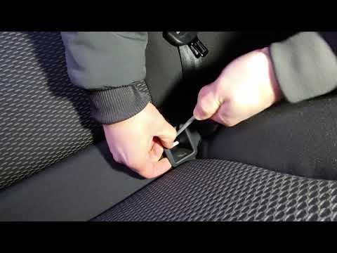 VW rear Bench seat removal (vw isofix)