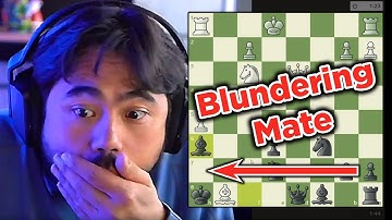 HIKARU blunders Checkmate to a Trash Talker.