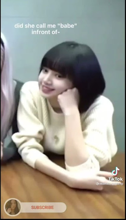 •Jennie call Lisa BaAbe?!! || @mandu_goyangi