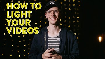 How to set up video lighting for an Interview (Aputure LED HR672 Panels)