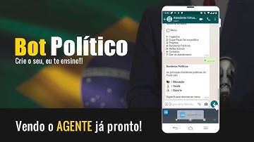 Demonstração Bot Político - DialogFlow - AutoresponderWA - WhatsApp