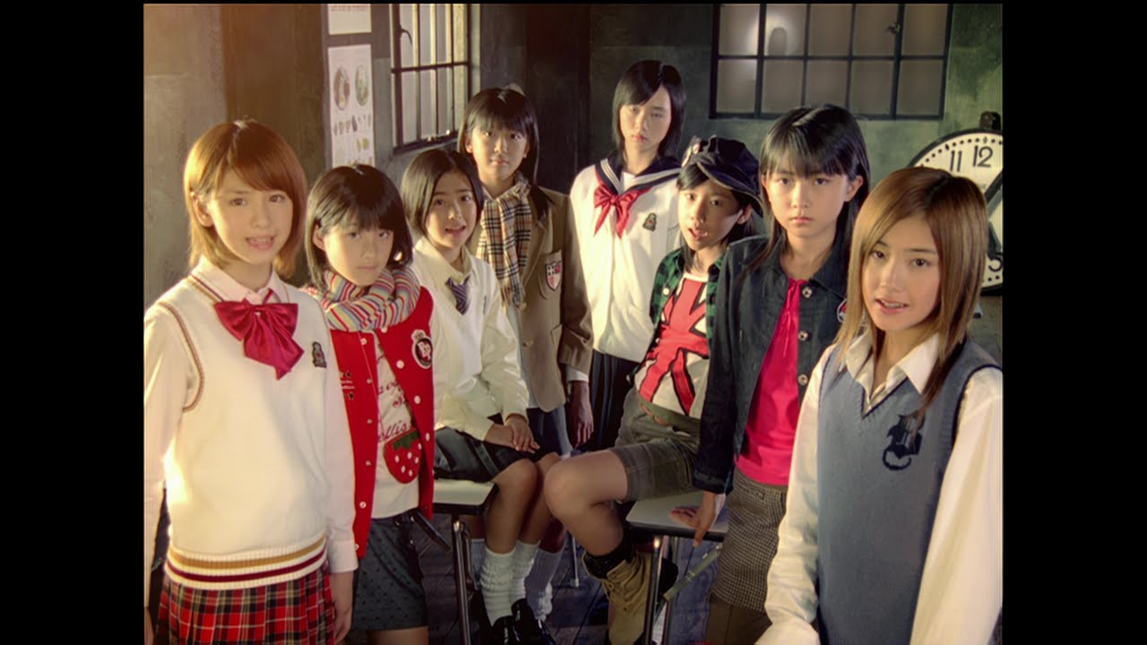 Berryz Koubou - Koi no Jubaku (恋の呪縛) (2004) [4K AI Upscale