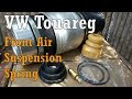 VW Touareg 7L Front Air Suspension Spring Replacement 7L6616403B 7L6616404B Audi Q7 Porsche Cayenne