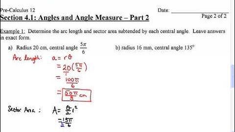 Pre Calc 12 Section 4.1 part 2