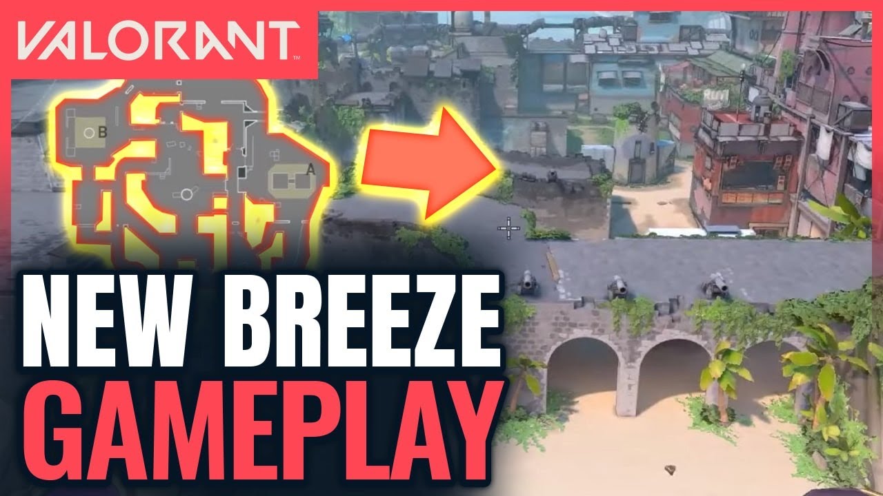 VALORANT  New BREEZE Gameplay - Full Map Showcase 