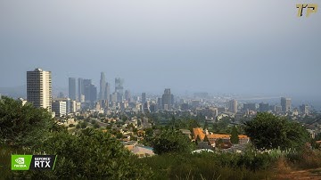 GTA 5 Mods - Ultra Photorealistic NVE Graphics Mod And Enhanced Street Lights With RTGI On RTX2060