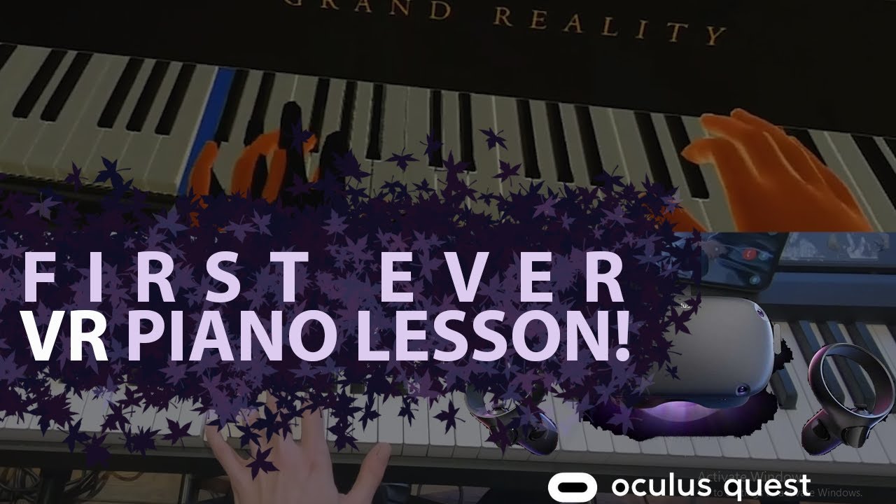 The First Ever VR Piano Lesson VR Piano Devlog 6 YouTube