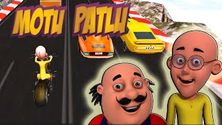 Motu Patlu Racer Game Funny Video | Motu Patlu Bike Race Game Gameplay screenshot 2