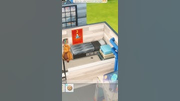 Platform Science Lab Kids Bedroom: The Sims 4 Room Building #Shorts