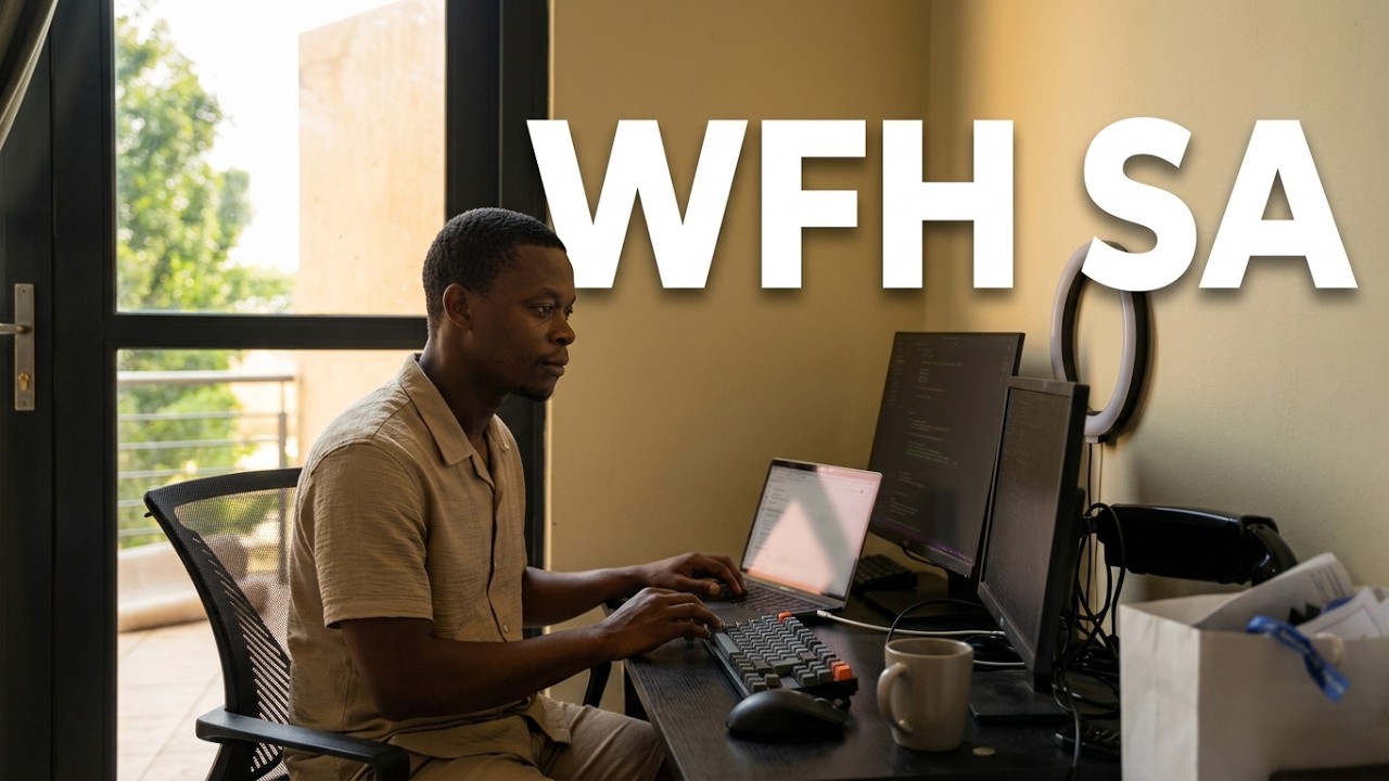 A Day In The Life Of A Software Developer | WFH South Africa - YouTube