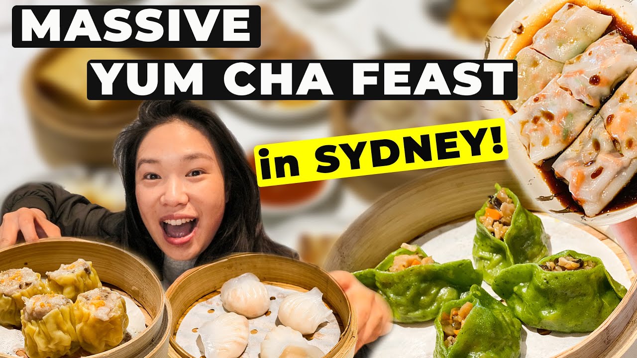 MASSIVE YUM CHA FEAST in SYDNEY AUSTRALIA! (We Ate 16 Dim Sum Dishes!) 悉尼美食 飲茶食點心 YouTube MASSIVE YUM CHA FEAST in SYDNEY AUSTRALIA! (We Ate 16 Dim Sum Dishes!) 悉尼美食 飲茶食點心 YouTube