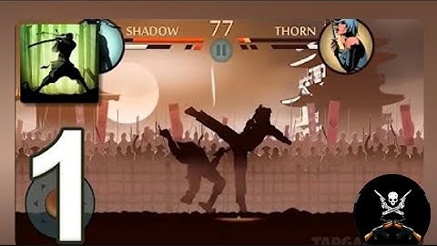 Shadow Fight 2 - Gameplay Walkthrough Part 1 - Act 1 (iOS, Android) تختيم