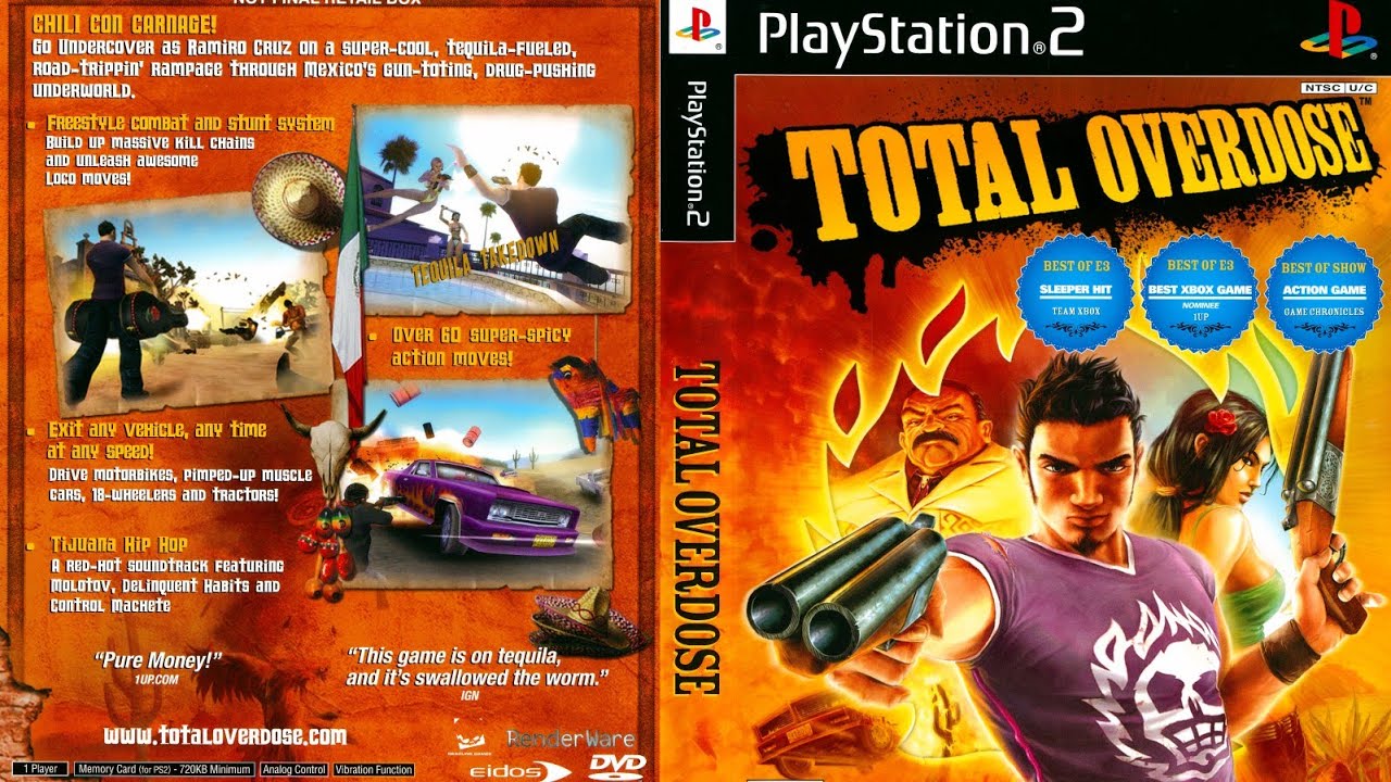 Total Overdose Ps2 iso Rip