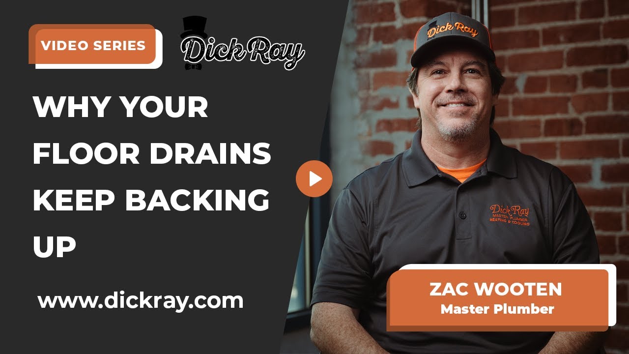 Why Your Floor Drains Keep Backing Up - YouTube