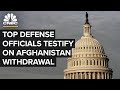 LIVE: Top defense officials testify before House committee on Afghanistan withdrawal — 9/29/21