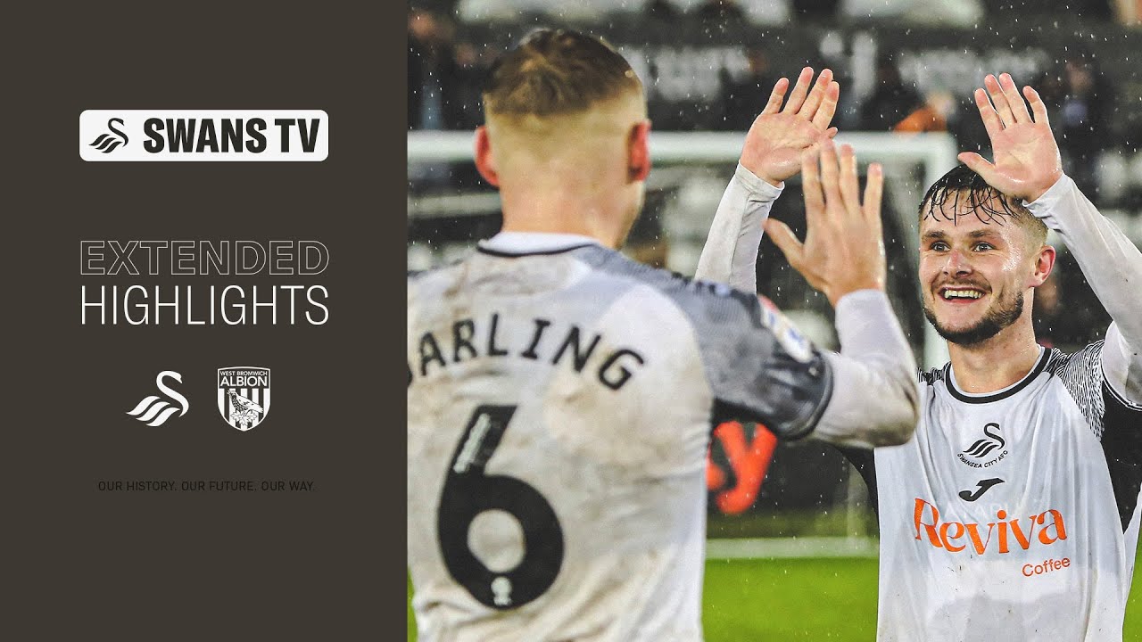 Swansea City v West Brom | Extended Highlights