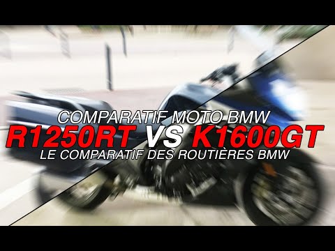 R1250RT ou K1600GT BMW : comparatif des deux grosses routières Allemandes
