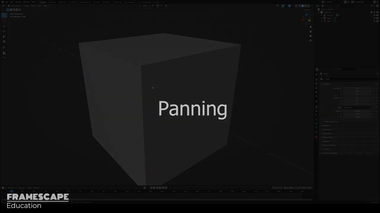 Blender Tutorial for Beginners Navigation Tools YouTube