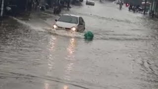 Se desbordó el río La Hormiga por Fuerte aguacero en la madrugada de hoy 24 de abril