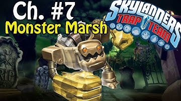 Skylanders Trap Team PS4 Walkthrough Chapter 7 Monster Marsh 100% Nightmare Mode