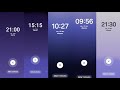5 Samsung Alarm Clocks And Timers Android 14 One Ui 6 1 M34 5G And Tab A9 5G Compilation