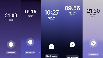 5 Samsung Alarm Clocks and Timers Android 14 One ui 6.1 M34 5G and Tab A9+ 5G - Compilation
