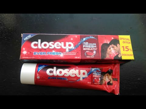 ريفيوا عن معجون الأسنان كلوس آب ورأي بصراحة عجبني ولامعجبنيش