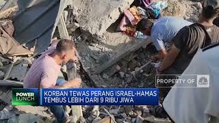 Korban Tewas Perang Israel-Hamas Tembus Lebih Dari 9 Ribu Jiwa