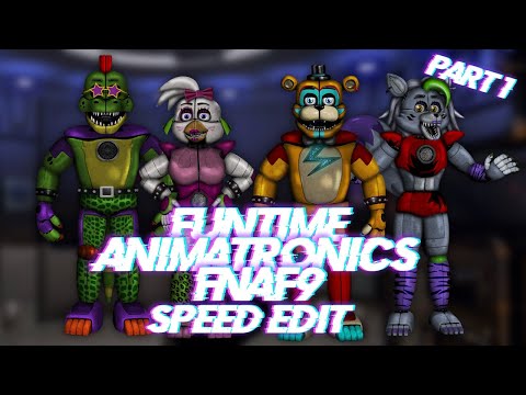 Glamrock Animatronics FNaF Plus (Part 2) by LivingCorpse7 on