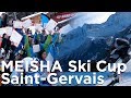Meisha ski cup 2019 saintgervais montblanc premire dition slalom gant