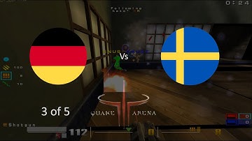 Germany vs Sweden Quake 3 Arena CTF q3wcp1 2007-07-17 game 3 of 5
