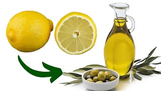 How do OLIVE OIL and LEMON improve HEALTH? This will surprise you...