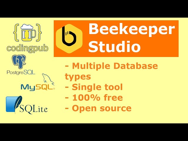 Beekeeper Studio: An Open-Source SQL Editor and Database Manager - Improve  & Repeat