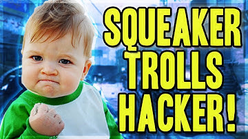 Squeaker Trolls a Hacker! (BO2 Voice Trolling)