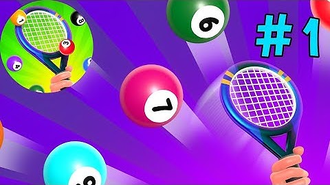 Racket Run • All Levels Gameplay Android, iOS (Part 1)