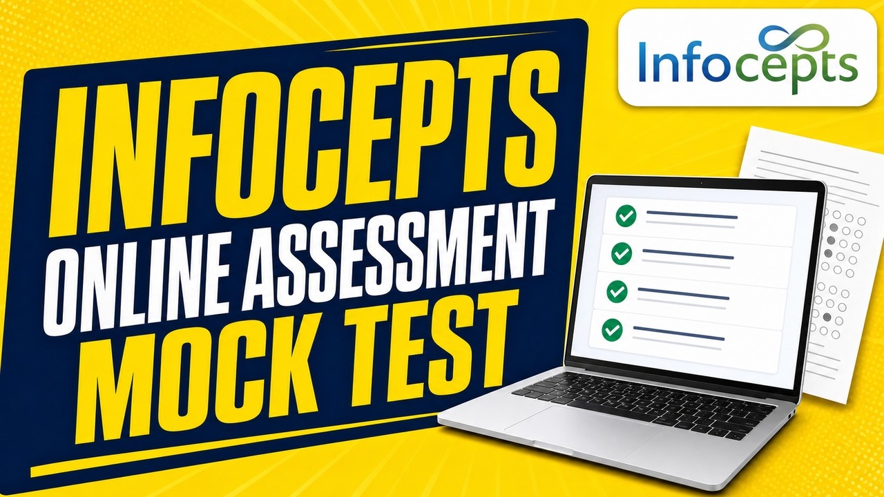 Infocepts Online Assessment Mock Test | Practice Questions - YouTube