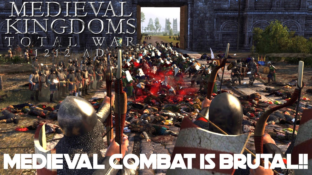 Medieval Combat Is Truly Brutal!! 3v3- 1212 AD Total War