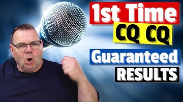 Calling CQ for the FIRST TIME on Ham Radio