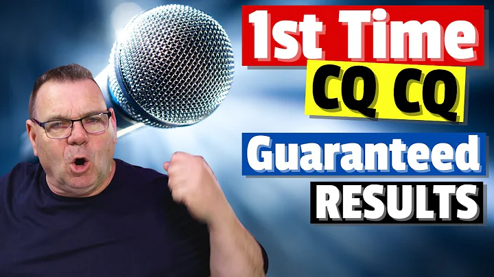 Calling CQ for the FIRST TIME on Ham Radio