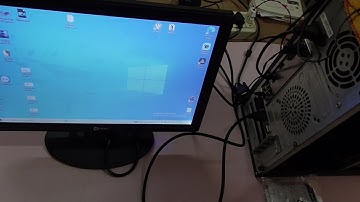 How to connect monitor to CPU with HDMI, Monitor to CPU Cable