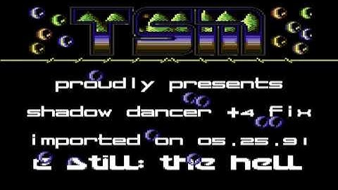 The Shaolin Monastery (TSM) Intro 5 ! Commodore 64 (C64)